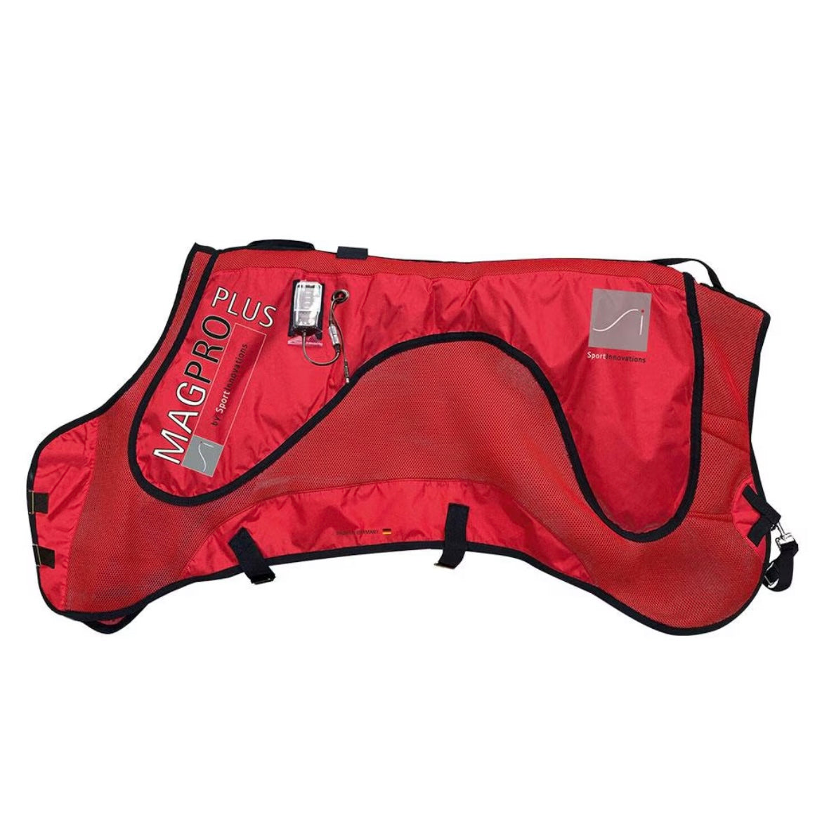 Sportinnovations PEMF & HEAT magpro plus rug deken magneet circulatie verwarmen paard pony blessure artrose spieren weefsel cellen herstellen dierenarts wellness ontsteking ontstoken doorbloeding