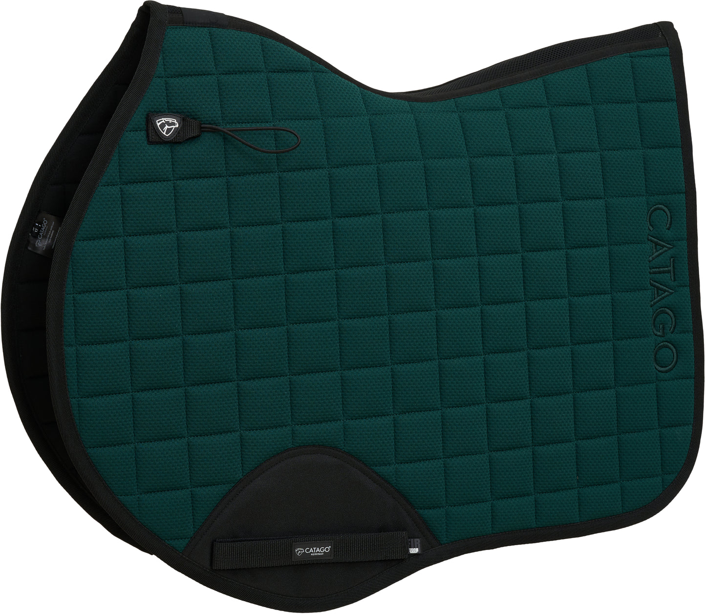 catago fir tech saddle pad green groen dekje dressuur dressage jumping spring veelzijdig