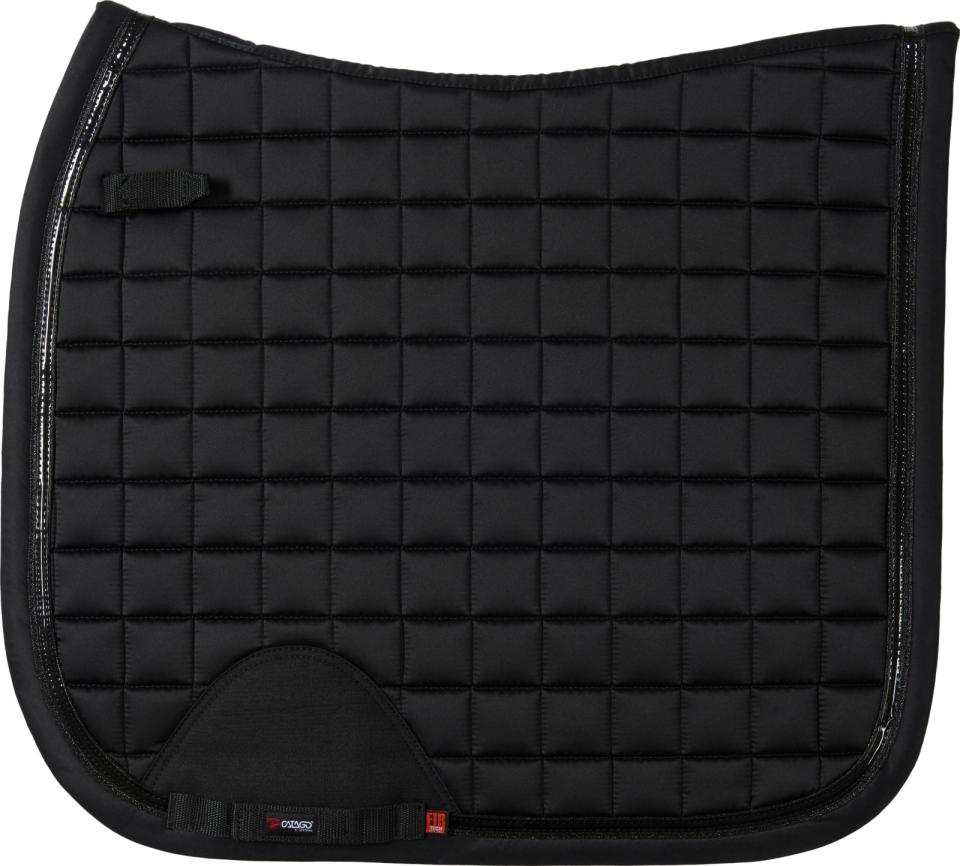 zwart Catago FIR-TECH dekje dressuur lak circulatie rugblessure paard pony magnetisch blessure doorbloeding artrose