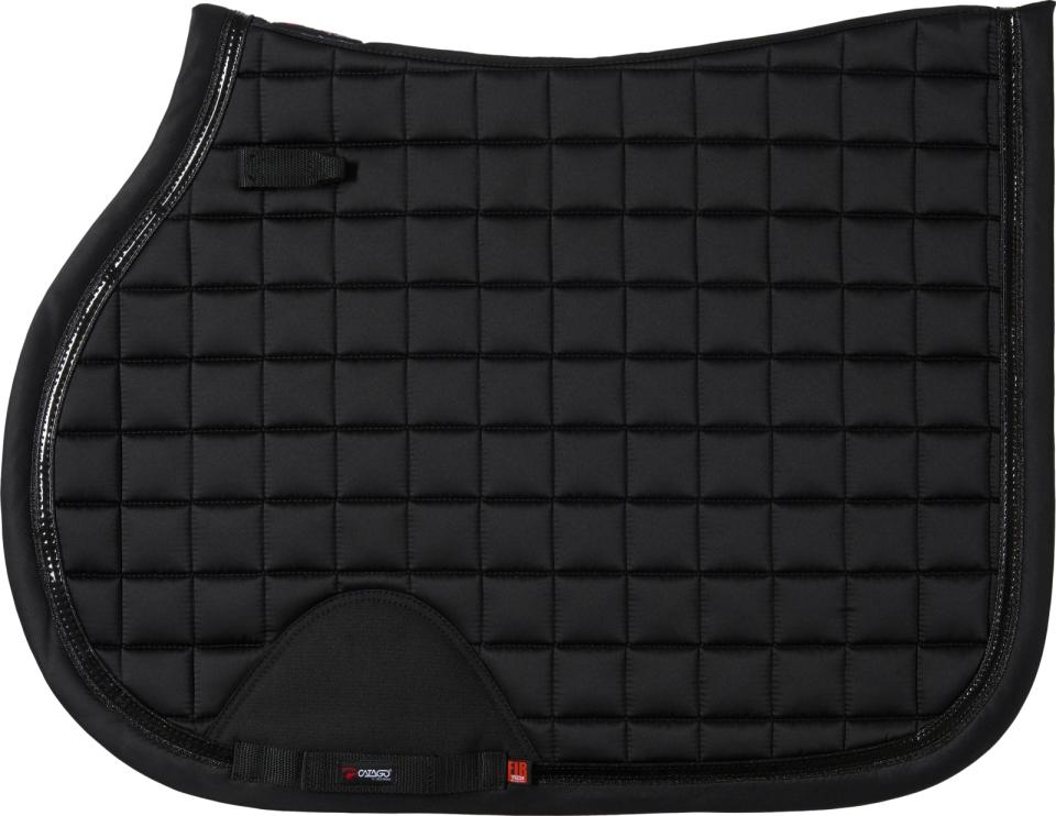 zwart Catago FIR-TECH dekje spring veelzijdigheid lak circulatie rugblessure paard pony magnetisch blessure doorbloeding artrose