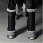 Incrediwear CIRCULATION standing wraps zwart aan bandages circulatie doorbloeding paard pony pees blessure stal benen onderlappen peesblessure ondersteuning herstellen ontsteking dierenarts afvoer afvalstoffen cellen pezen